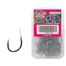 낚시 전용 민물 바늘 바다 묶음 훅 참돔 100개입 자작 채비 감성돔, 1개