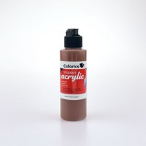 칼라리코 아크릴물감 120ml 낱색 (12가지 색상 선택), 갈색