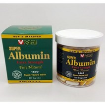 바이탈 수퍼 알부민 골드 200정 천연 Super Albumin, 1개, 기본