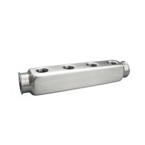 DN25-G1 50 Mm G1/2 2 13 웨이 Brach 간격 스테인레스 스틸 튜브 분배 매니폴드 파이프 바 언더 플로어 난, 03 4 Way, 03 4 Way