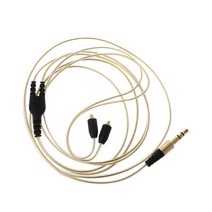 MMCX 케이블 분리 가능한 3.5mm 교체 게임 헤드폰 케이블 UM Pro10/UM Pro20/UM Pro30/UM Pro50의 경우 1.2m 길이, 금