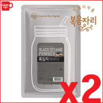 대상 흑임자 파우더 1kg x 2ea _복음자리 흑임자 파우더/흑임자라떼 파우더/곡물라떼