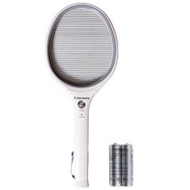 [에이스샵] 초강력해충킬러(중)+건전지포함 전기모기채 모기채 전자모기채 모기퇴치