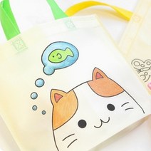 부직포 가방 에코백 손가방 색칠 그림그리기