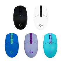 로지텍코리아 로지텍G G304 LIGHTSPEED 게이밍마우스 2년보증 (블랙 /화이트/라일락/블루/민트), G304 민트