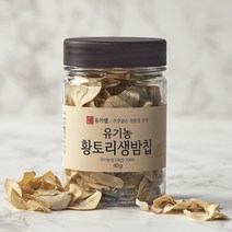 [본사공식몰] 유기샘 유기농 황토리생밤칩 40g