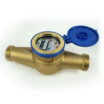 국산 냉수용 수도미터 32mm 수도 계량기 습식 미터기 배관