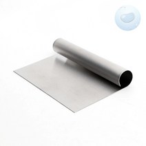 SOCEAN 403 올스텐 제빵 스크래퍼 반죽 커터 16CM 떡 칼 베이킹 스크레이퍼 스텐 뒤지개 베이킹 스크래퍼 반죽 칼 철판 스크레퍼 사각 주걱 호떡 뒤집개 자르기 나누기