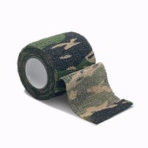 클라이밍테이프 주짓수 농구 유도 손가락 테이핑 보호대 4.8m 카모플라주 탄성 랩 테이프 사냥 변장 탄성체 자기 접착 스포츠 무릎 발목 운동 붕대, [13] Classic camouflage, [04] 10cmx4.8m