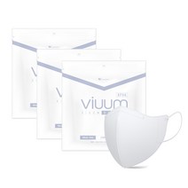 비움 마스크 KF94 디럭스 대형 25매*3팩 여름용 새부리형 마스크, 75매, 화이트-대형