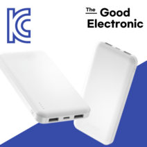 [Premium] The Good Electronic 보조배터리 10000mAh 5핀, [Premium] White