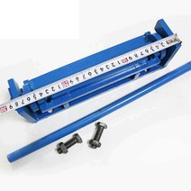 수동 절곡기 스테인레스 철판 롤링기 21cm 권판 밴딩, 두께 170 mm 두께 1~1.5 mm