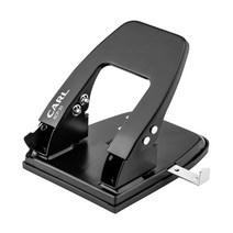 PHOCOS 천공기계 문서펀치 펀칭기 제본와이어링 데스크용품 교재용카드링 3공천공기, xz@ CARL 2공펀치 KCP-30 문서타공기 링펀치, xz@ 블루