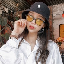 라피던트 5554 패션 틴트 뿔테 캣츠아이 선글라스