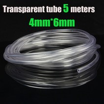 이탄 이산화탄소 발생기 밸브 레귤레이터 실린더 수족관 co2 시스템 장비 액세서리 고압, PVC 5미터