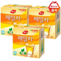 동서 메밀차 50T x 3개, 상세 설명 참조, 상세 설명 참조