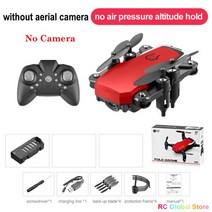 RC 드론 UAV 4K HD 카메라 Quadrocopter 미니 LF606 원격 제어 헬리콥터 원 키 반환 WIFI Foldable 장난감, 03 Red No camera 1B