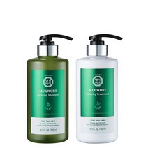 [댕기머리]쑥 샴푸 500ml + 쑥 트리트먼트 500ml, 없음