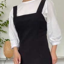 [당일발송/무배] 블랙 검은색 원피스 어깨끈 롱 뷔스티에 가을 원피스 하객 두줄 데일리