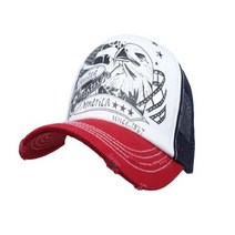 이센트 프린팅 빈티지 야구모자 커플볼캡