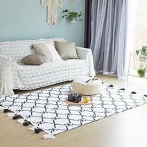 미하임 인도 투웨이 코튼 테슬 러그 체인 멀티