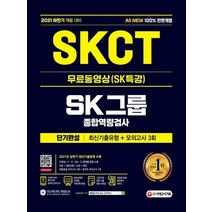 시대고시기획 2021 하반기 SKCT SK그룹 종합역량검사 단기완성, 없음