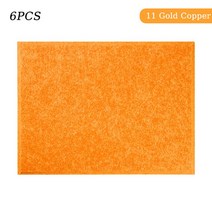 방음보드 흡음 차음 패드 TOUO-방음 벽 패널 6 개 단열 흡수 재료 도어 씰 스트립 스튜디오 사운드, [01] Rectangle, [15] 11 Gold Copper, [03] 1.0cm Super Density