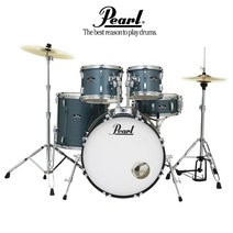 Pearl Roadshow Series 5기통 보급형 드럼세트 (연습용 심벌 포함), 색상:#707 Bronze Metallic