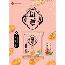 롯데웰푸드 더쌀로 바삭한 핫칠리맛 라이스 스낵, 60g, 3개