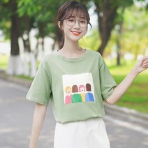 귀여운 어린이 프린팅 티셔츠