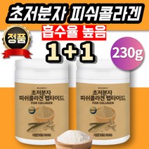 대용량 초저분자 100% 피쉬콜라겐 피시 콜라겐 흡수율높은 초 저분자 먹는콜라겐 펩타이드 첨가제없는 생선 어류 달톤 추천 분말 가루 1+1 2통