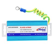 기가비트 네트워크 신호 arrester/기가비트 서지 보호기 rj45s-atm 8, 한개옵션0
