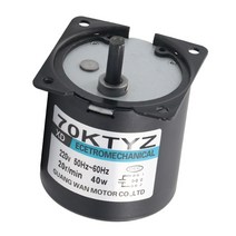 220V AC 40W 저속 기어드 모터 70KTYZ 영구 자석 조정 방향 고 토크, 13 5 분당회전수