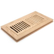 Accord Ventilation Accord AOFMWU410 플로어 레지스터(플러시 마운트 루버 포함) 4인치 x 10인치(덕트, 단색, 한 사이즈