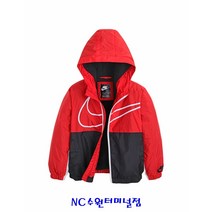 플레이키즈프로(NC수원터미널점)봄상품-키즈 사이즈(105-130)-폴리타프타 소재-플리스 안감-빅스우시 프린트로 포인트를 준 도톰한 윈드러너(A223JK131P-RE)