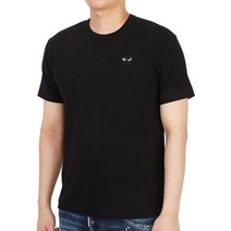 꼼데가르송 [꼼데가르송] 블랙하트와펜 AZ T064 051 1 남자 반팔티셔츠