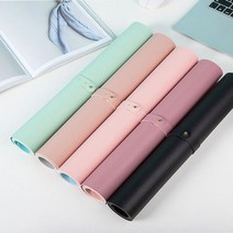 GO2shop GO2shop_ 마우스깔개 가죽데스크매트 게이밍마우스패드 게임용패드 장패드, ★선택* (이거찜) 양면 가죽 마우스 장패드 데스크 매, ★선택* 옐로우 네이비/400x800