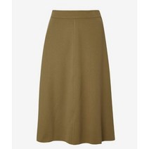 헤지스레이디스 [헤지스레이디]HSSK-2C701 베이지 플레어 밴딩스커트