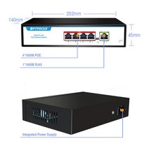 스위칭허브 OPTFOCUS 스위치 이더넷 1000 mbps VLAN 4 8 16 24 포트 2 cctv 풀 기가비트 인터넷 용 업 링크, 5 매장 공연, 01 5 POE GIGA