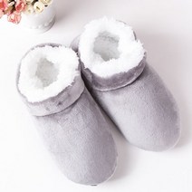 남자 남성 사무실 슬리퍼 가정용 남성용 빅 사이즈 48 겨울 스웨이드 플러시 바닥 신발 레이지 부드럽고 따뜻한 양말
