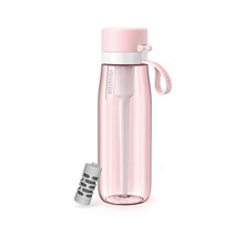 필립스 스텐 정수 정수기 물병 물통 필터 보냉 텀블러 22온스 블루, Pink-Tritan, 22 oz Tritan