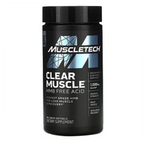 머슬테크 클리어 머슬 HMB유리산 액상소프트젤 84개, 1개