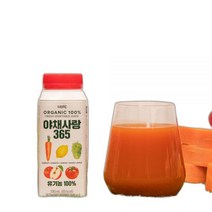 비락 유기농100 야채사랑 365 190ml 24개입
