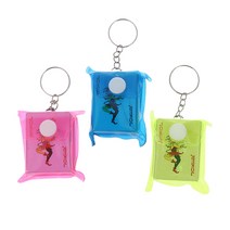 1pc 휴대용 미니 카드 포커 키 체인 작은 보드 게임 키 체인 4 × 3cm