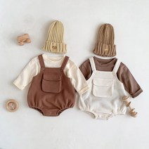 [당일발송]베스더스 유아 남아 면티 멜빵 상하 세트 슈트 봄 등원룩 상하복