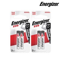 에너자이저 미니어처 알카라인 AAAA 건전지 2입 x2개, 없음, 2개