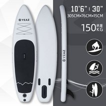 패들 공기주입식 서핑 수상레져 보트 보드 수상레저 공기, P 305*76*15cm