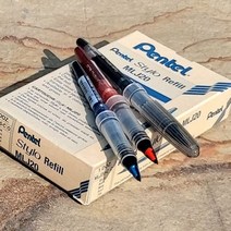 펜텔 수성펜 트라디오 TRJ50 리필심 1다스(12자루)_9999EA daocaoren*109713888bl, 블루, 본상품선택