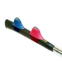 엘코프로메이드 퍼터 퍼팅 손목이 안꺽이고 밀어칠수 있는 퍼팅연습용품 미라펏 퍼팅연습기, 일반그립 레드