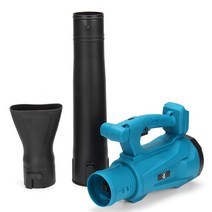 대포송풍기 낙엽 에어 블로어 청소기 제설기 6단 무선 전기 송풍기 앰프 makita 18v 배터리 흡입 휴대용 휴대용 리프 집진기 전동, 협력사, 배터리 파란색 없음, L